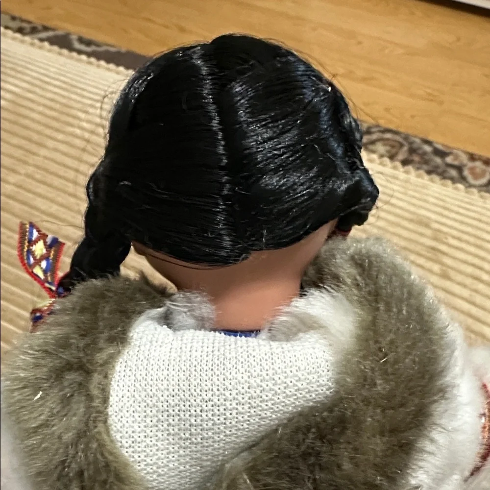 Collectible Artic Circle Eskimo Doll soft cuddly doll